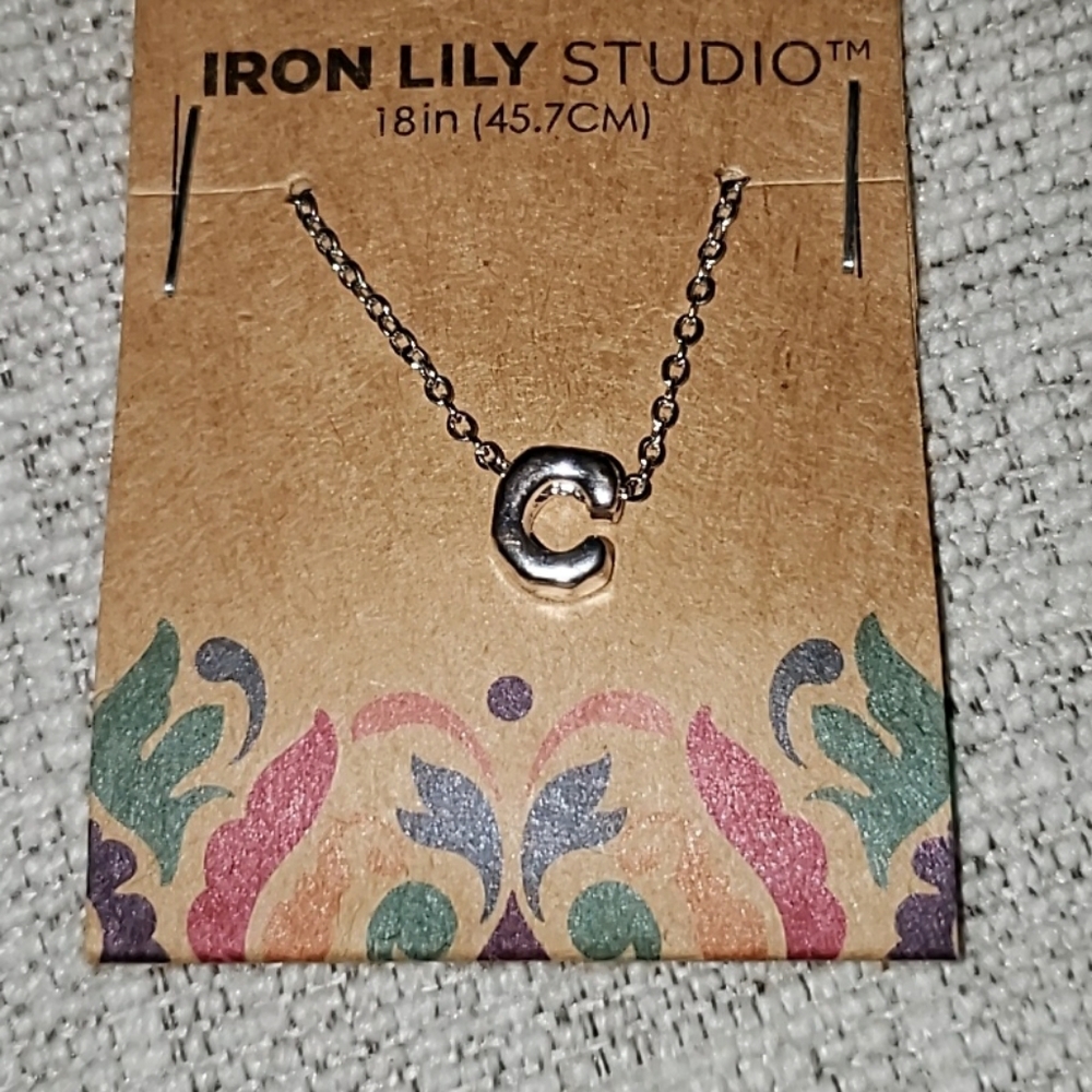 C initial Necklace